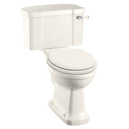 Burlington P5 Standard Close Coupled WC Pan With 520mm Lever Cistern