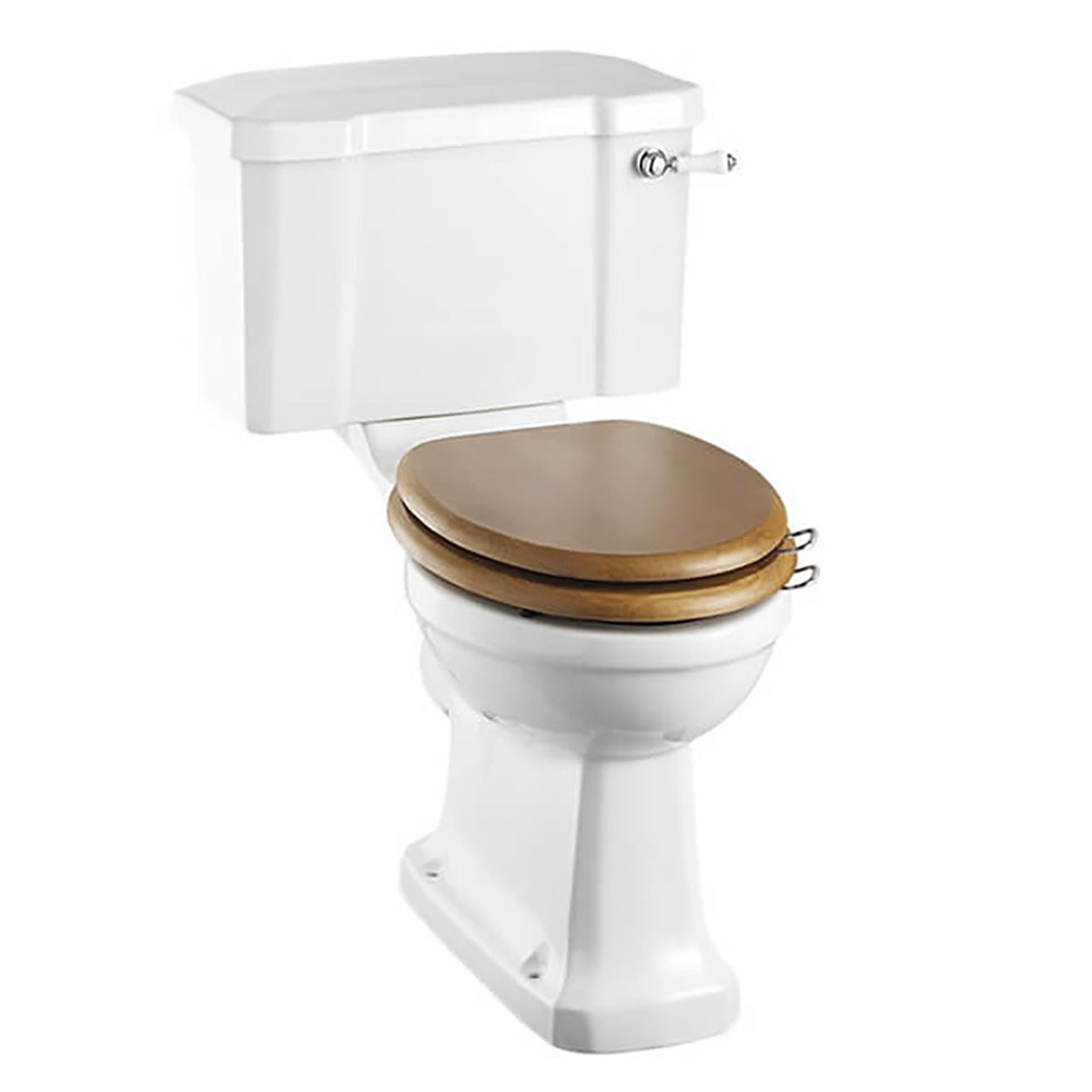 Burlington P5 Standard Close Coupled WC Pan With 520mm Lever Cistern
