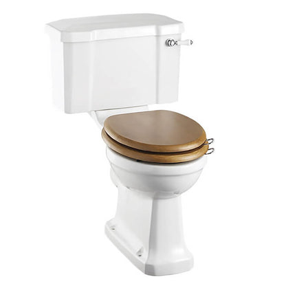 Burlington P5 Standard Close Coupled WC Pan With 520mm Lever Cistern