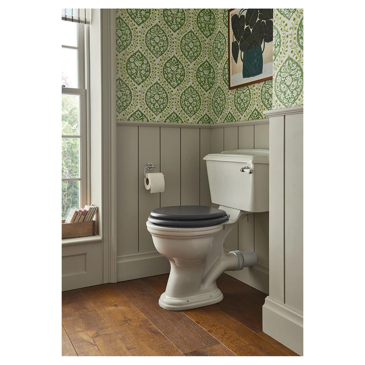 Heritage Dorchester Close Coupled Comfort Height WC And Cistern PDWC00