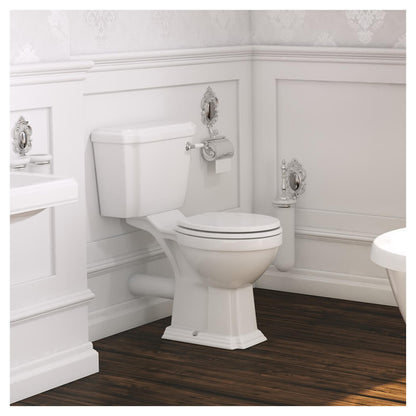 Kartell POT030AS K-Vit Astley White Traditional WC Pan With Cistern