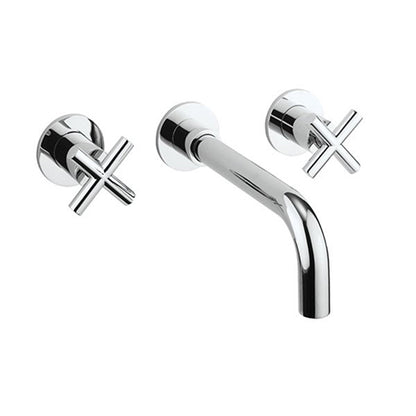 Crosswater MPRO Crosshead Basin 3 Piece Tap Set