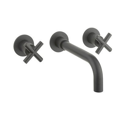 Crosswater MPRO Crosshead Basin 3 Piece Tap Set