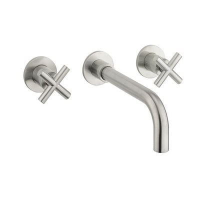 Crosswater MPRO Crosshead Basin 3 Piece Tap Set