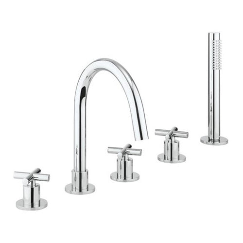 Crosswater MPRO Crosshead Bath 5 Hole Set