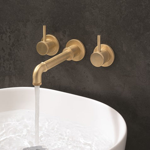 Crosswater MPRO Industrial Basin 3 Hole Wall Set