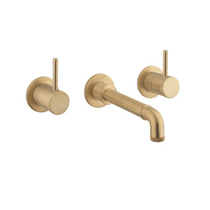 Crosswater MPRO Industrial Basin 3 Hole Wall Set