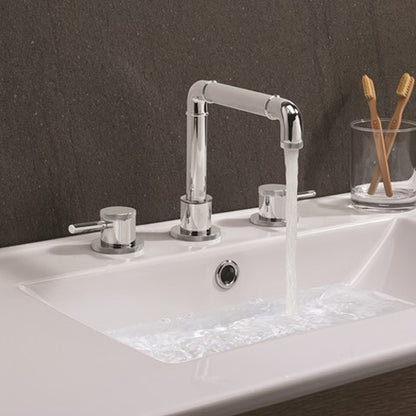 Crosswater MPRO Industrial Basin 3 Hole Set