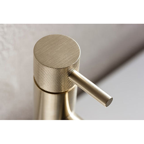 Crosswater MPRO Basin Monobloc Knurled Stylish Mixer Tap