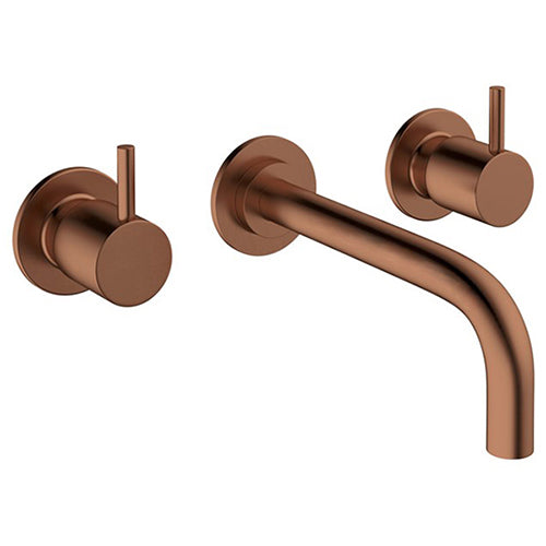 Crosswater MPRO Basin 3 Hole Set Elegant 3-Piece Brassware for Contemporary Bathrooms