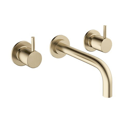 Crosswater MPRO Basin 3 Hole Set Elegant 3-Piece Brassware for Contemporary Bathrooms