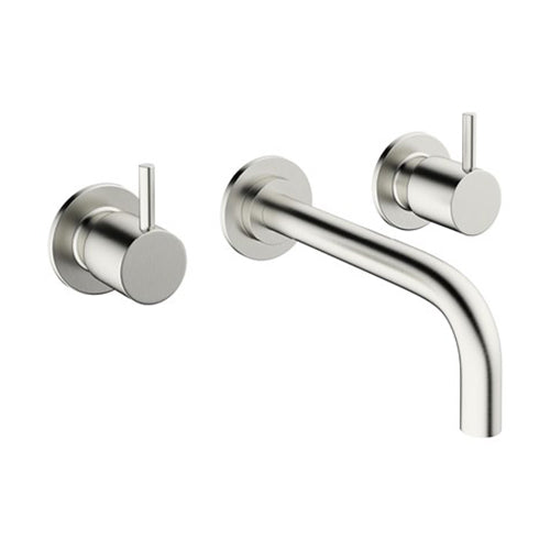 Crosswater MPRO Basin 3 Hole Set Elegant 3-Piece Brassware for Contemporary Bathrooms