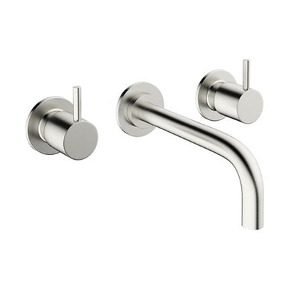 Crosswater MPRO Basin 3 Hole Set Elegant 3-Piece Brassware for Contemporary Bathrooms