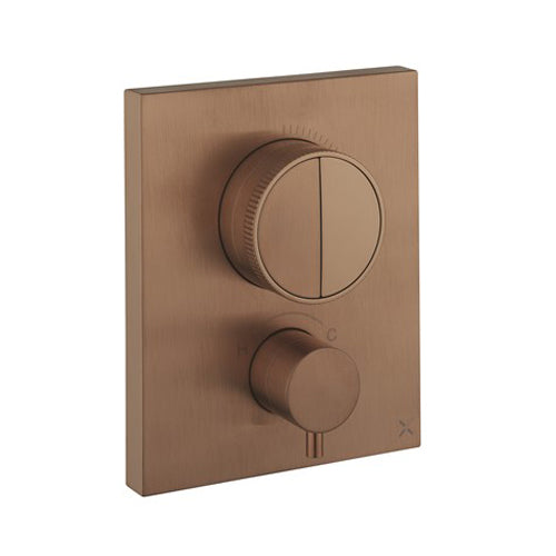 Crosswater MPRO Crossbox Push 2 Outlet Valve (1500 Valve)