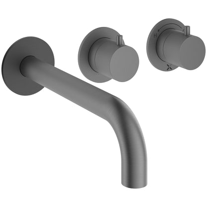 Crosswater MPRO Module 3 Outlet 2 Handle Bath Spout