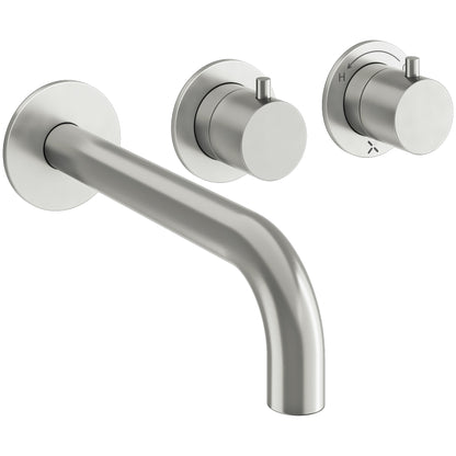 Crosswater MPRO Module 3 Outlet 2 Handle Bath Spout