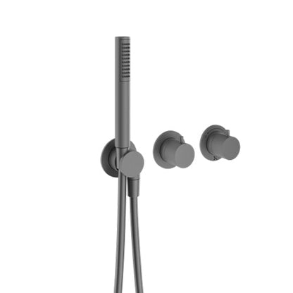 Crosswater MPRO Module 2 Outlet 2 Handle Shower Valve & Handset