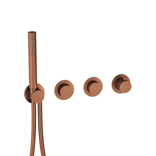 Crosswater Module MPRO Push 2 Outlet Shower Valve with Handset