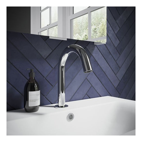 Crooswater MPRO Sensor Basin Deck Mounted Spout