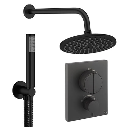 Crosswater Push Shower Set 1