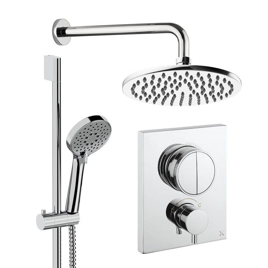 Crosswater Push Shower Set 2