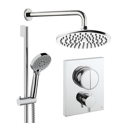 Crosswater Push Shower Set 2