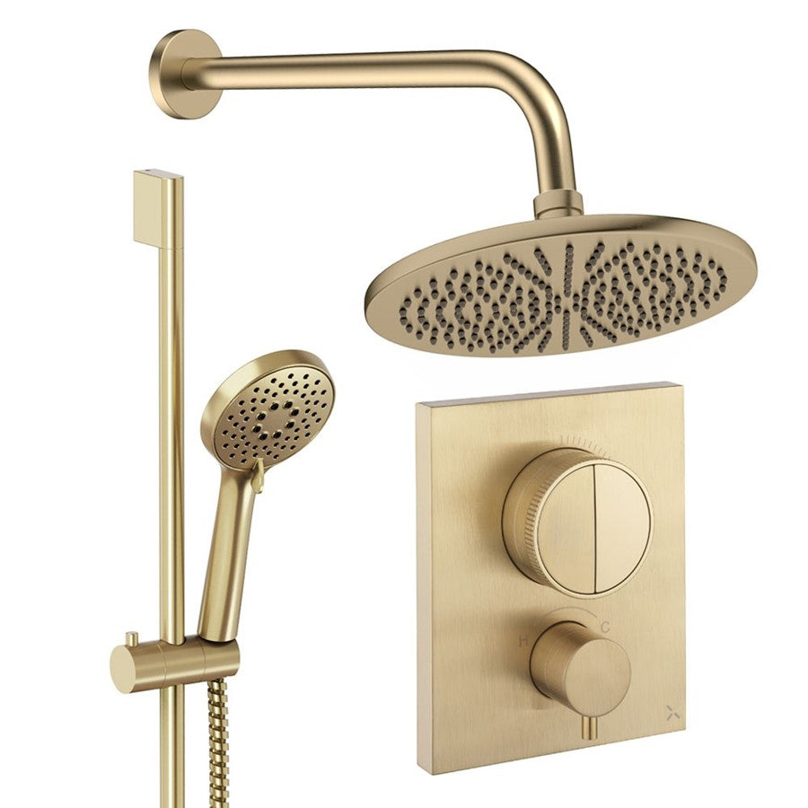 Crosswater Push Shower Set 2