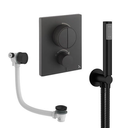 Crosswater Push Shower Set 3