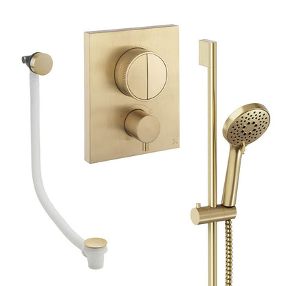 Crosswater Push Shower Set 4