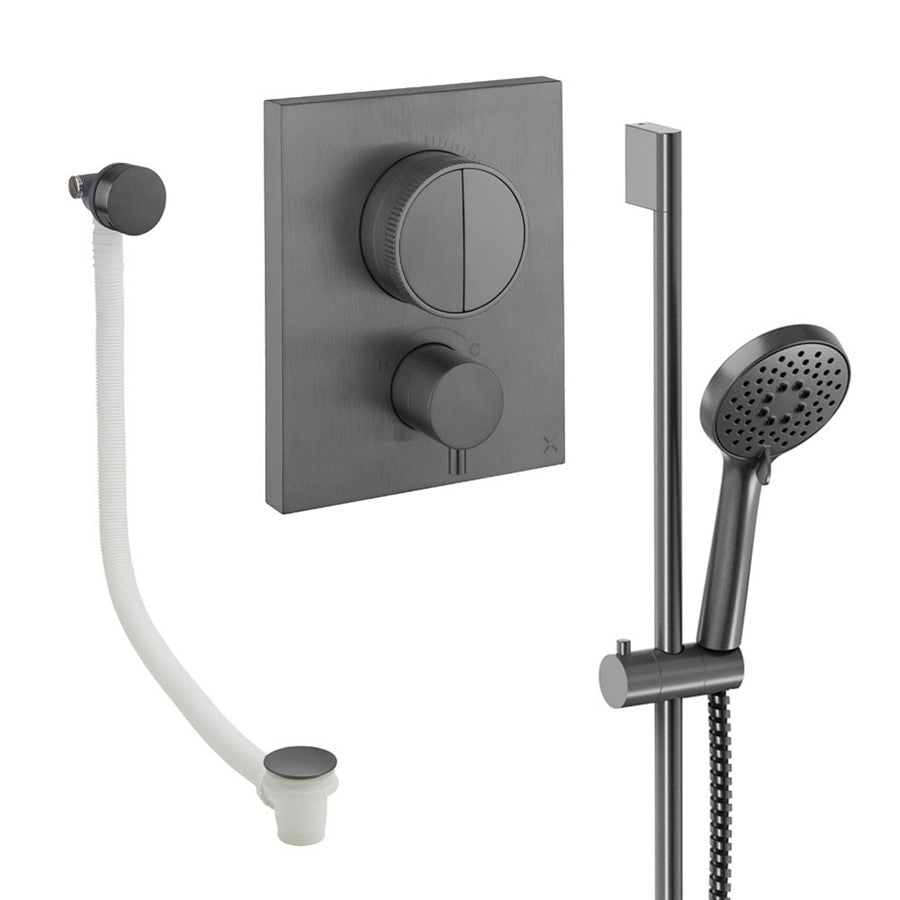 Crosswater Push Shower Set 4