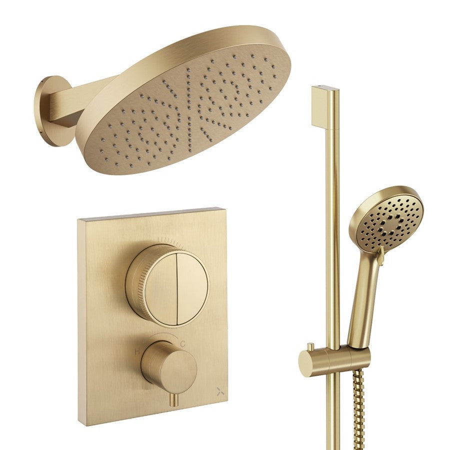 Crosswater Push Shower Set 5