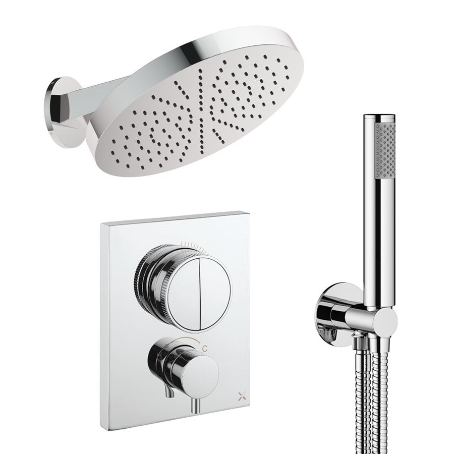 Crosswater Push Shower Set 6