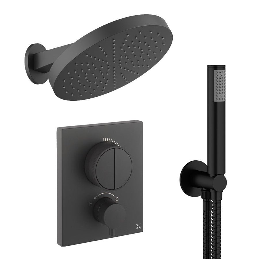Crosswater Push Shower Set 6