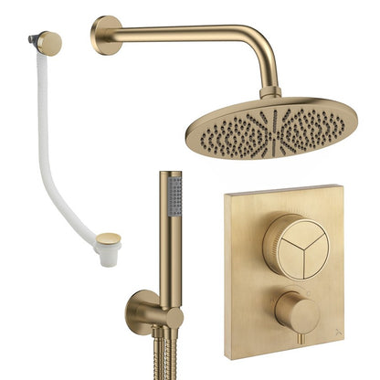 Crosswater Push Shower Set 7