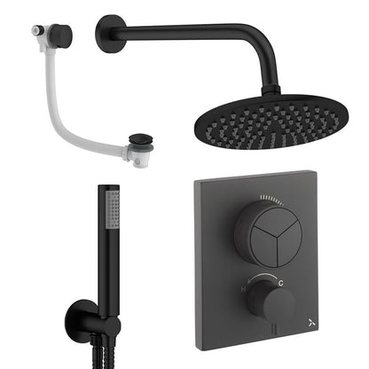 Crosswater Push Shower Set 7