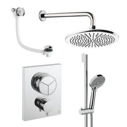 Crosswater Push Shower Set 8