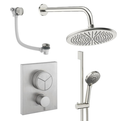 Crosswater Push Shower Set 8