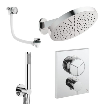 Crosswater Push Shower Set 9