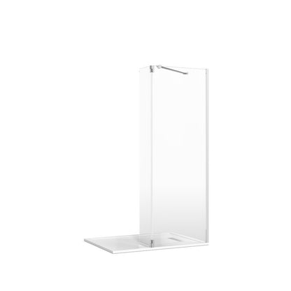 Crosswater Gallery 8 Recess with Hinged Deflector (Angled Bracing Bar)