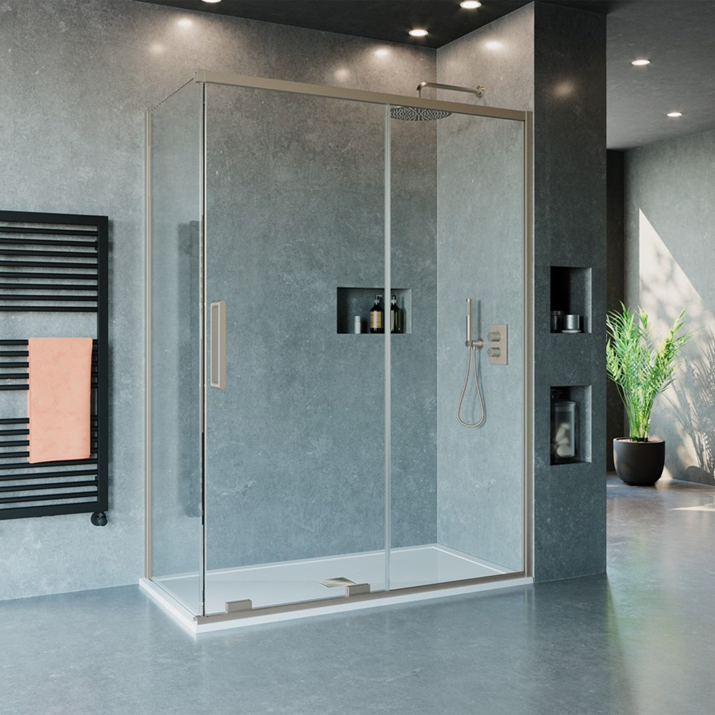 Crosswater Optix 10 Pivot Door Side Panel