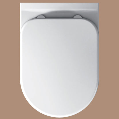 IMEX CH1076 Ivo White Wall Hung WC Bowl 500mm