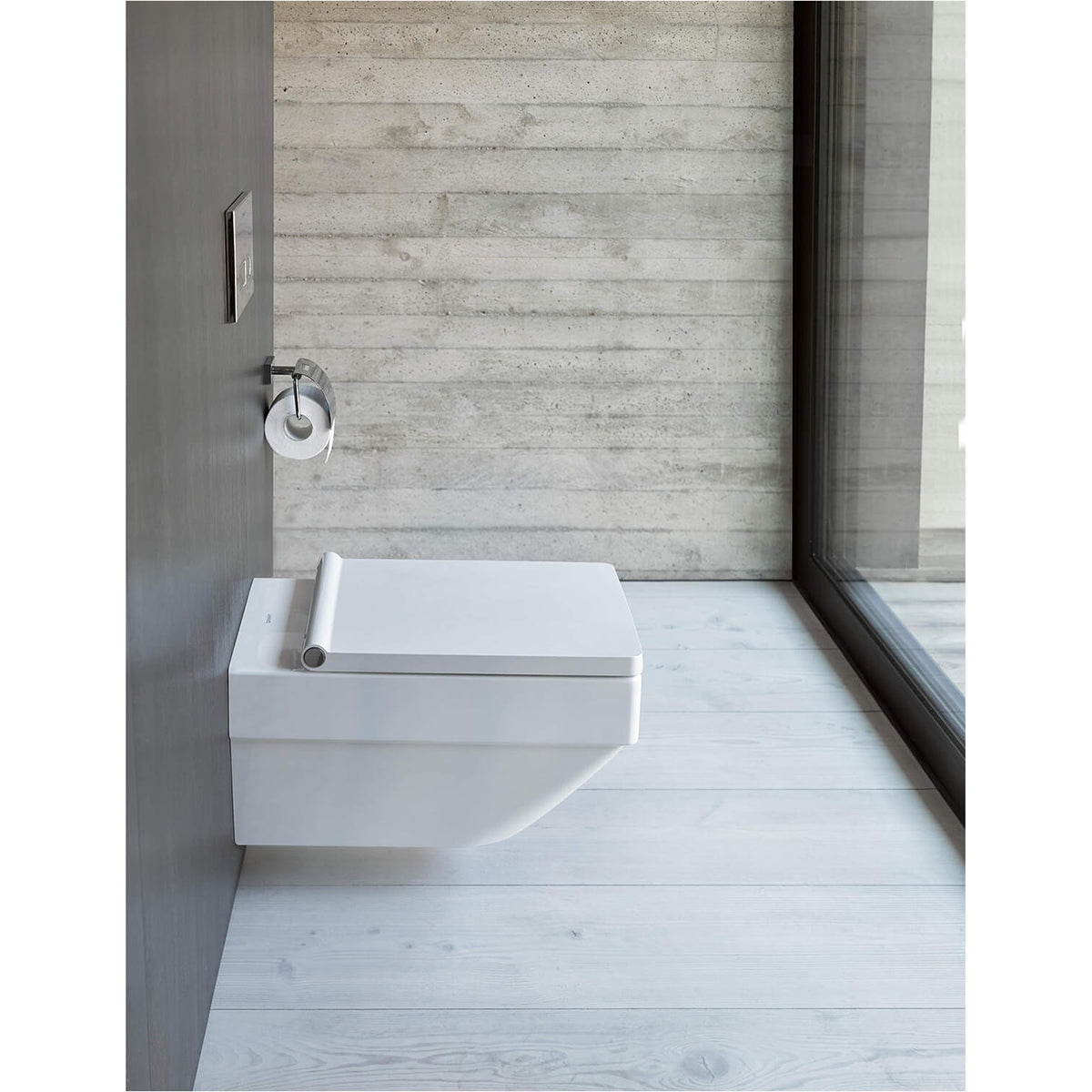 Duravit Vero Air 370 x 570mm Rimless Wall Mounted Toilet