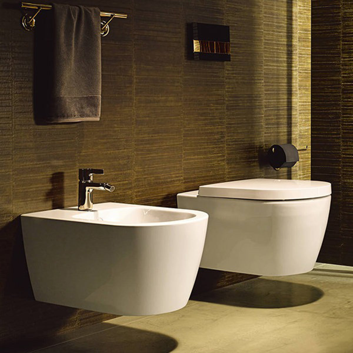 Duravit Me-by-Starck Rimless Compact Wall-Mounted WC