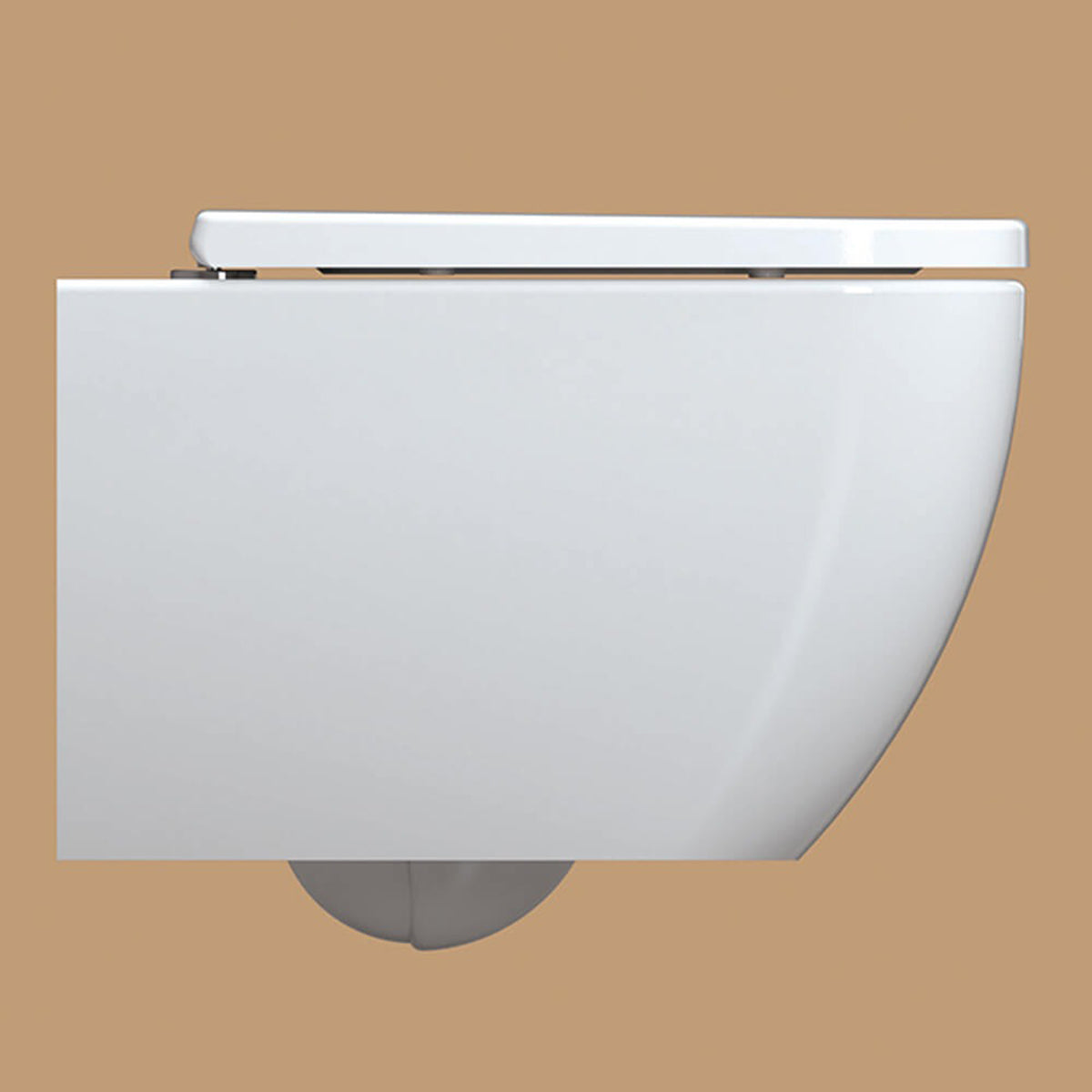 IMEX CH10100 Essence 500mm Wall Hung WC Bowl With Seat