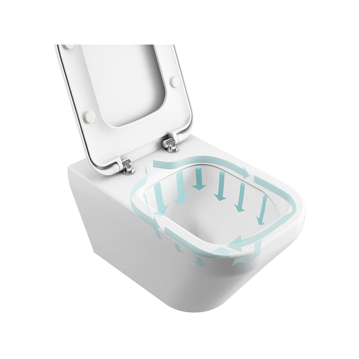 Ideal E047301 Standard Concept White Aquablade Wall Hung WC Pan 540mm