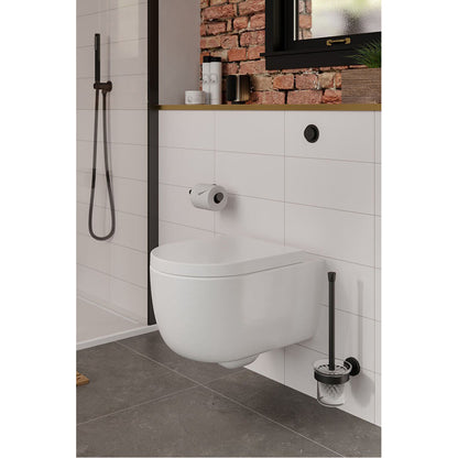 Saneux AUWH01 Austen Gloss White Rimless Wall Hung WC Pan