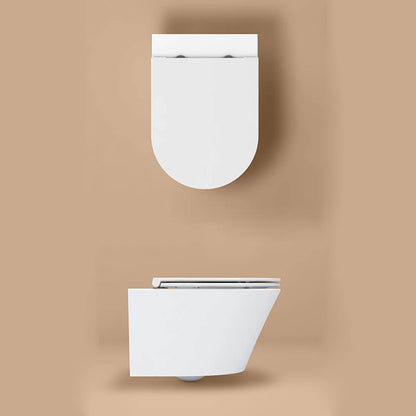 IMEX CH1088AR Arco Rimless Projection Wall Hung WC Pan