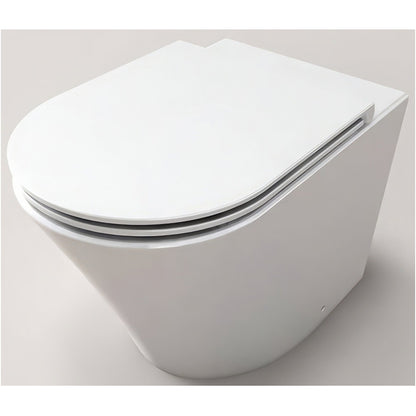 IMEX CH1088AR Arco Rimless Projection Wall Hung WC Pan