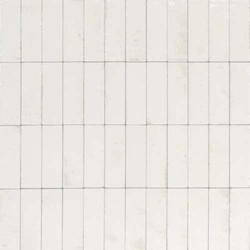 Luxe81 Watercolour White Gloss Tile 150x50x10mm RAWAT155W