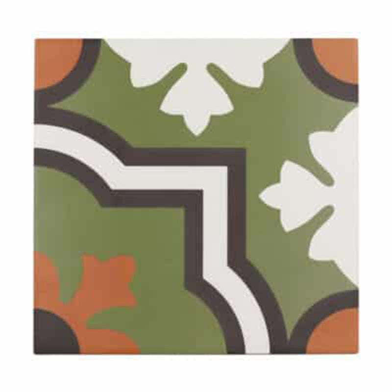 Luxe81 Ryder Monaco Verde Tile 200x200x10mm EQRYD20MV
